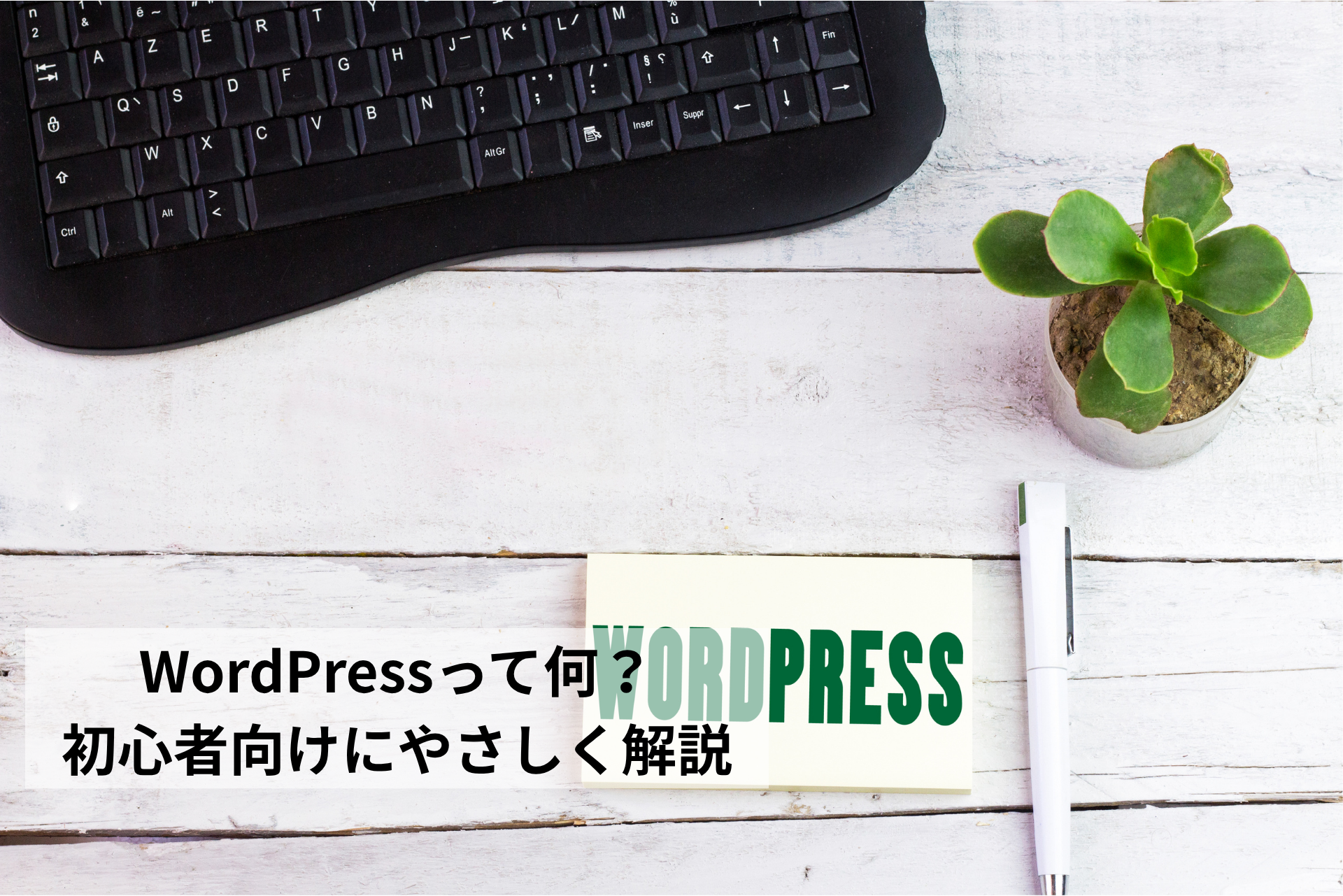 WordPressって何？初心者向けにやさしく解説